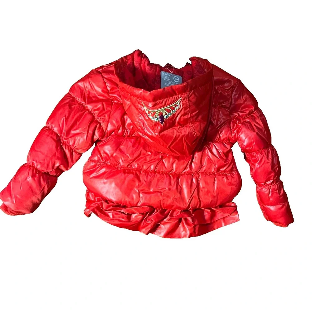 Disney‎ Princess Elena Lined Puffer Jacket Size 2 New